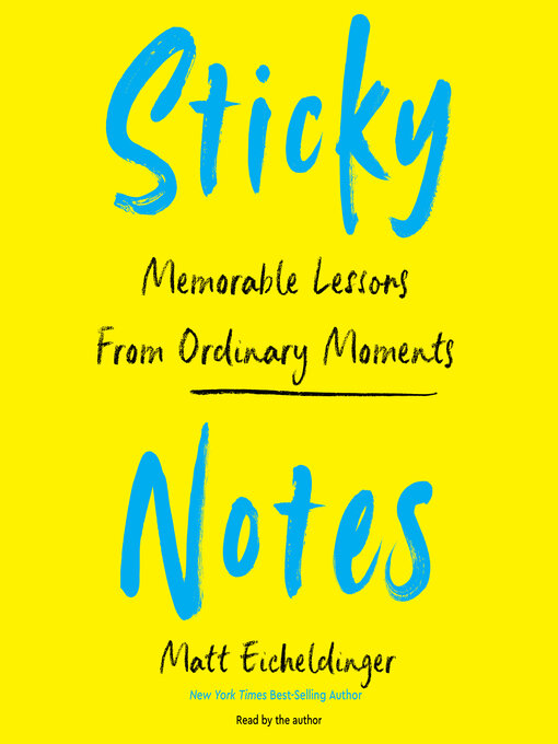 Title details for Sticky Notes by Matthew Eicheldinger - Available